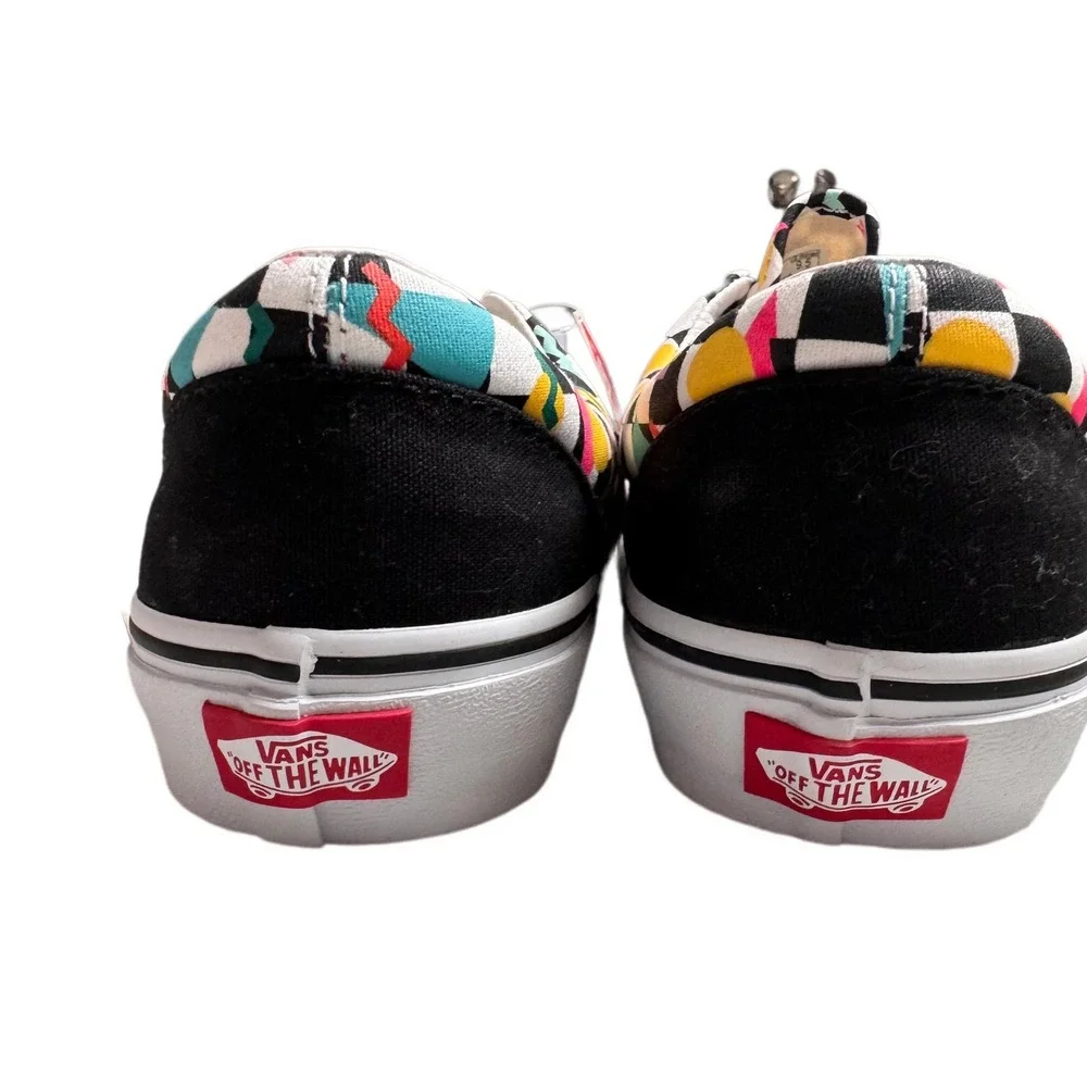 Vans 90's Retro‎ Era Customs Multi Color Geometric Men's 8 Women 9.5 NEW TGIF
